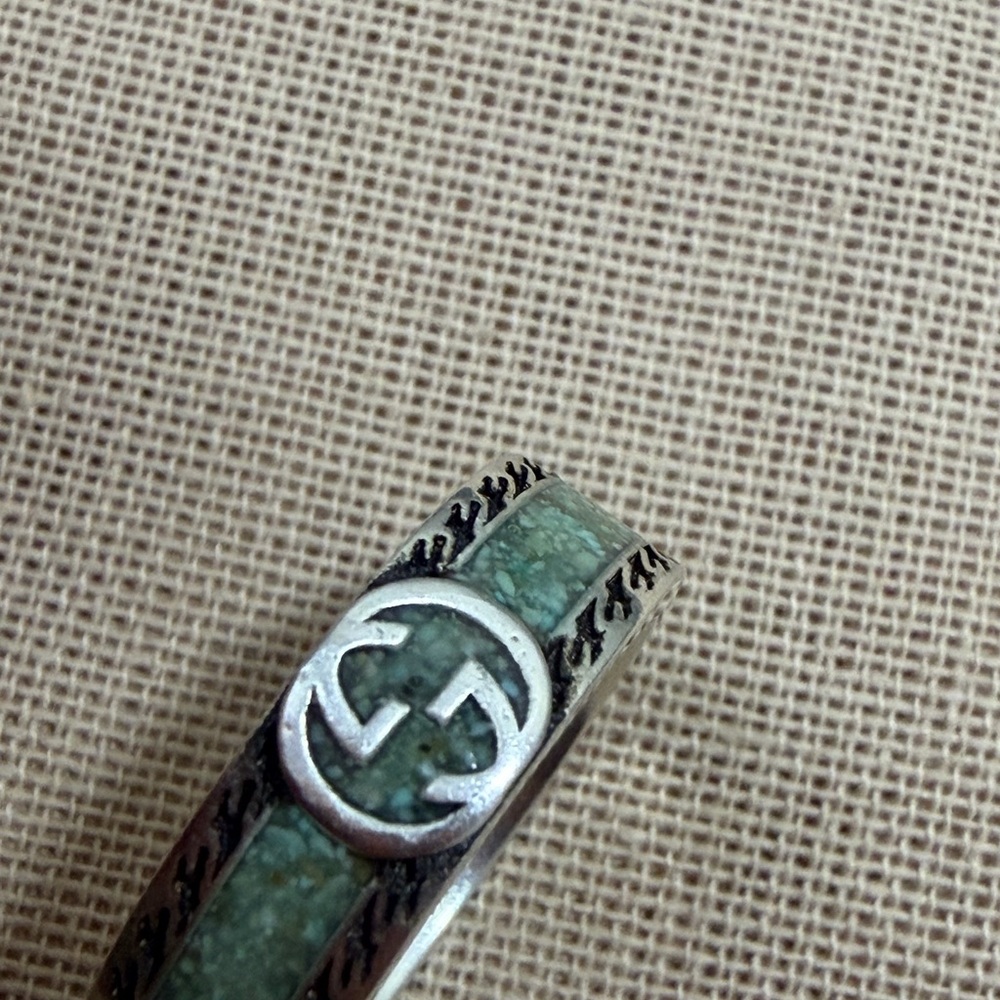 Gucci Interlocking G Silver Ring - image 6